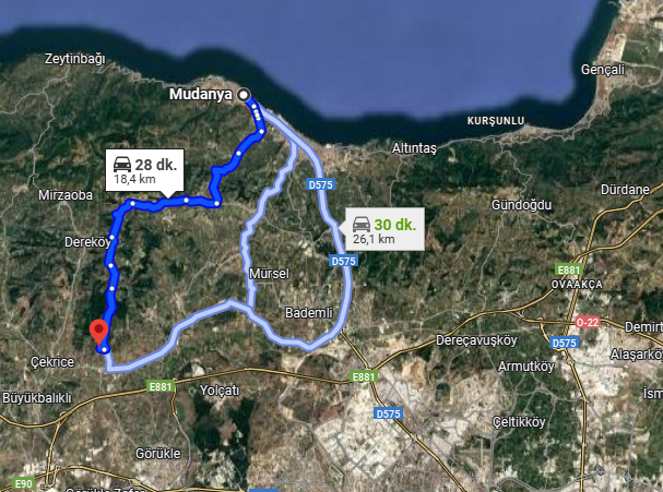 BURSA MUDANYA BALABANCIK  KÖYÜNDE 1.174 M² TARLA SATILIKTIR. - BURSA MUDANYA fotoğraf 5